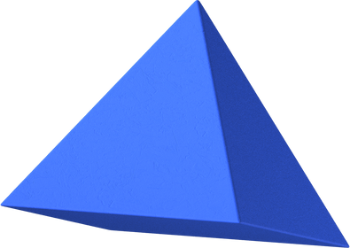 forma azul